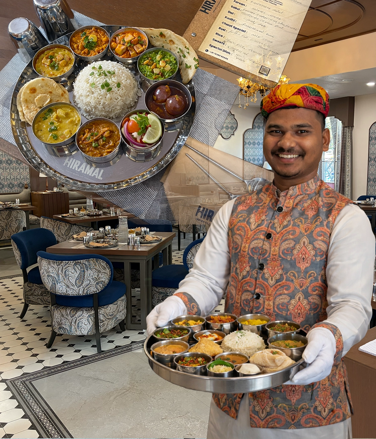 Hiramal Indian Classical Pure Veg Restaurant Nagpur Interior