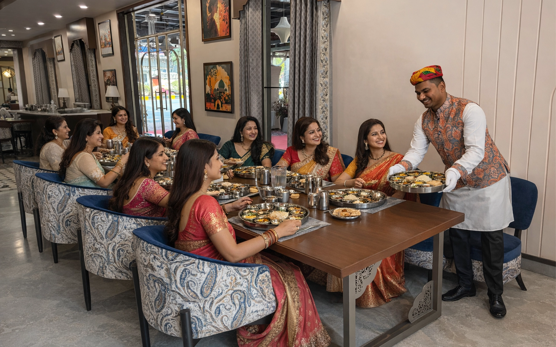 Family Dining Pure Veg Restaurant in Nagpur