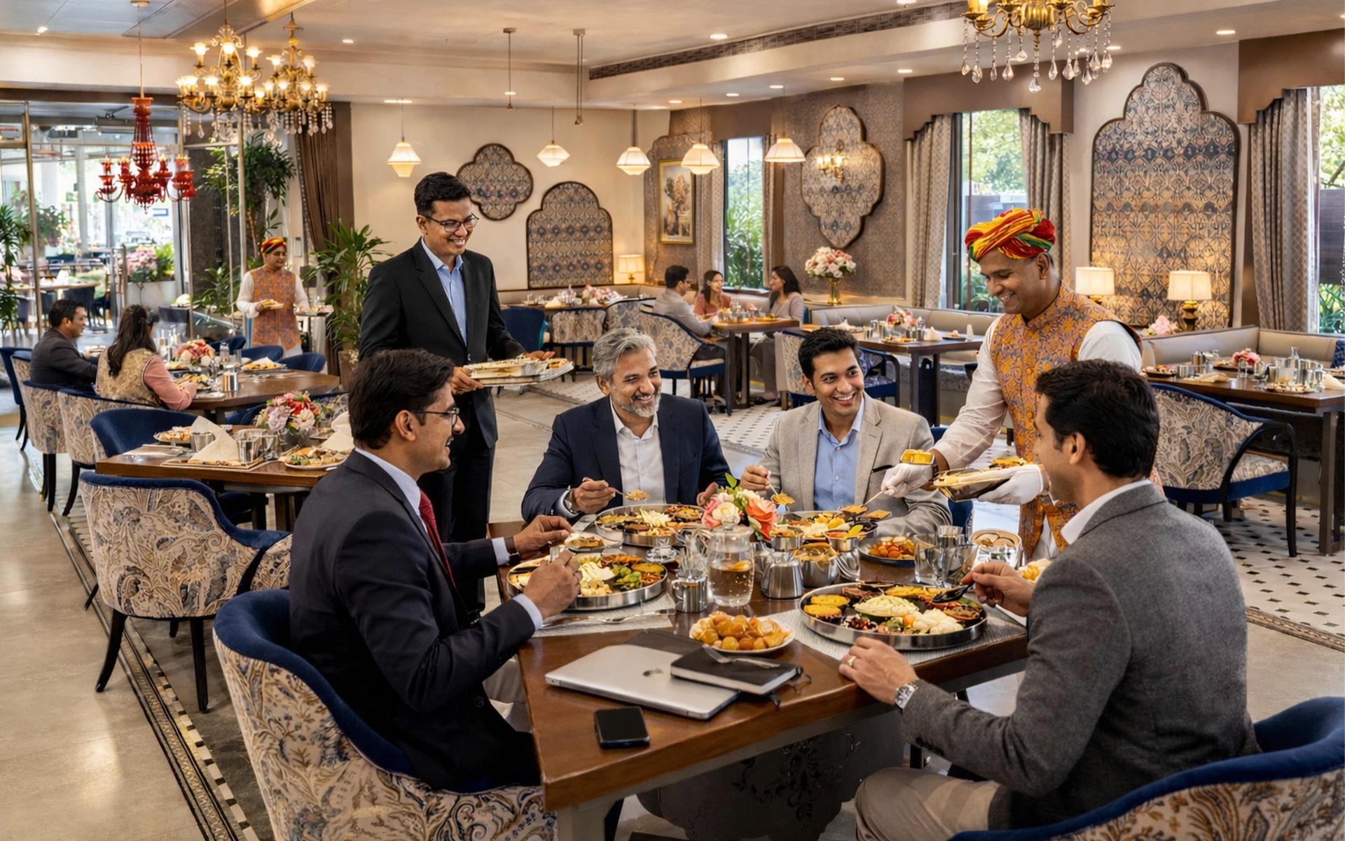 Authentic Indian Thali Nagpur Maharashtra